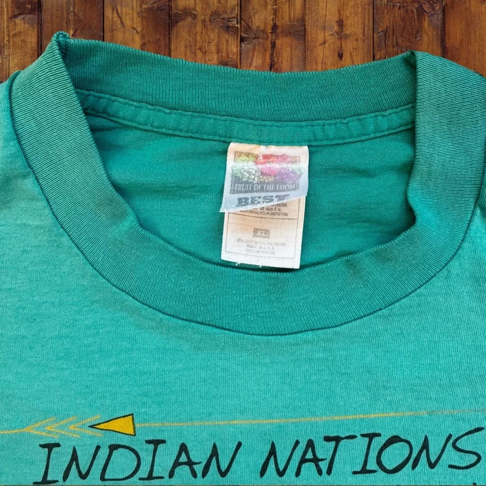 Vintage Indian Nations Summer Camp T Shirt XL - Picture 2 of 3